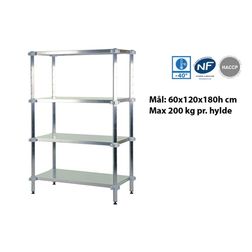 Fødevarereol startfag 66x126x180h cm