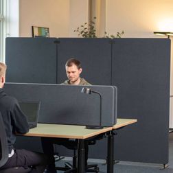 Bordskærm ECO SOFT 76x40h cm.