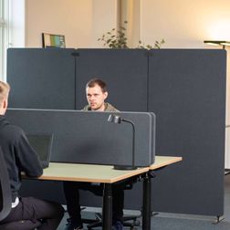 Bordskærm ECO SOFT 180x40h cm.