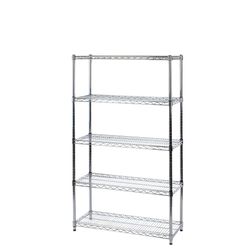 Trådreol Wirefix 36x91x160 h cm