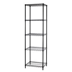 Trådreol Wirefix 46x61x200h, sort