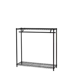 Trådreol Wirefix, 46x122x120h, sort