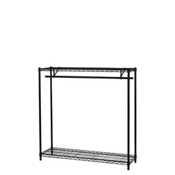 Trådreol Wirefix, 46x122x120h, sort