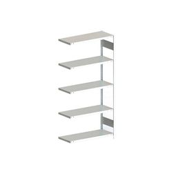 Stålreol Meta, følgefag 30x100x200h cm
