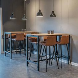 Monik højbord, 70x130, eg rustik