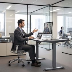 Hæve sænkebord 80x160 - Operator II