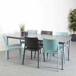 Oporto Base 80x180 bord m. 6 Salina stole