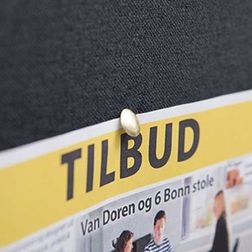 Mobil skærmvæg ECO SOFT 120x142h cm.