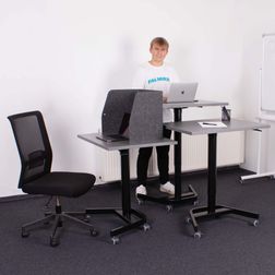 Kontorsæt med Single Lift 60x80