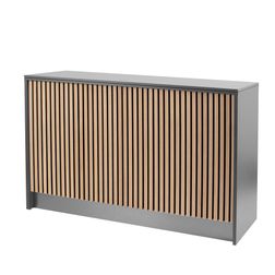 Receptionsskranke Conta 170 cm. akustikpanel