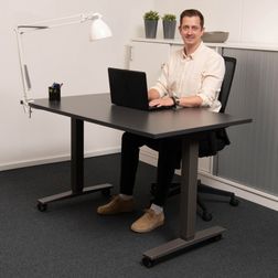 Hæve sænkebord 80x140 - Double Lift