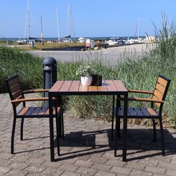 Cafebord Bra, brun