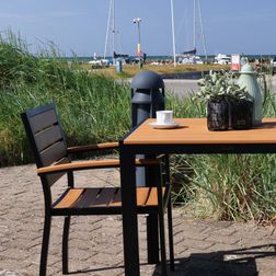 Cafebord Bra, brun