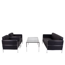 Sofasæt Boston 2x1 pers + 1x3 pers + stort bord