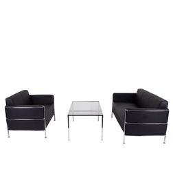 Sofasæt Boston 1x2 pers + 1x3 pers + stort bord