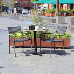 Cafesæt Piazza Bellini+2 Rialto stole