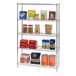 Trådreol Wirefix 46x122x180 h cm