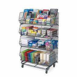 Stabelsælger FlexBasket 75 cm, antracit