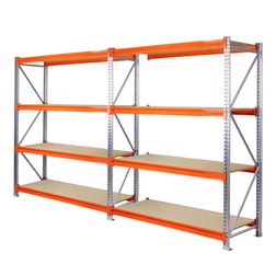Lagerreol 2-Fag 60x375x250h cm