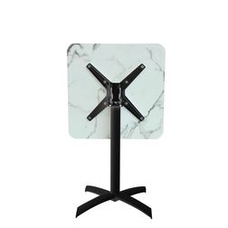 Cafebord Farnese, 70x70 cm, m. vip, marmorlook