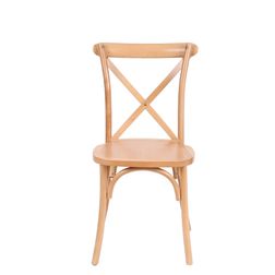 Crossback Stol CB 237 T, træ,natur