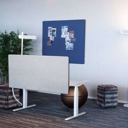 Bordskærm Nordic Light, til 160x80 bord