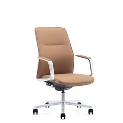 Kontorstol ELC Core læder medium brun