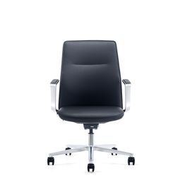 Kontorstol ELC Core læder medium sort