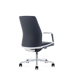 Kontorstol ELC Core læder medium sort