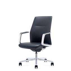 Kontorstol ELC Core læder medium sort