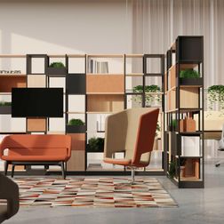 Reol med 15 rum COMBUS