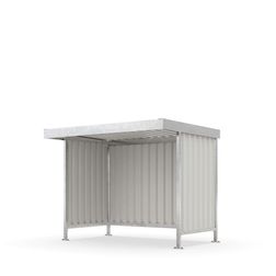 Cykeloverdækning m. vægge Zip 12