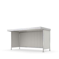 Cykeloverdækning m. vægge Zip 14