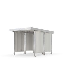 Cykeloverdækning m. vægge Zip 40