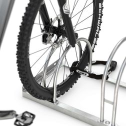 Cykelstativ med 3 bøjler