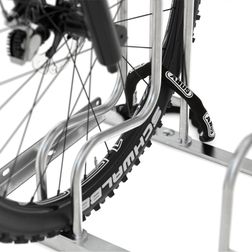 Cykelstativ med 3 høje bøjler