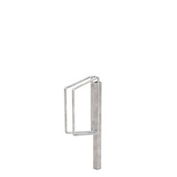 Cykelstativ med 1 bøjle til jord