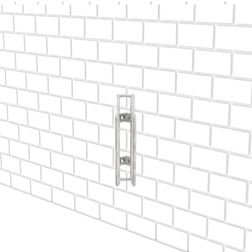 Cykelstativ med 1 bøjle til væg, skrå