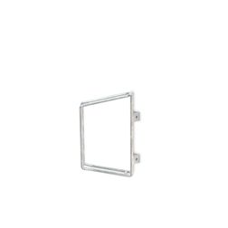 Cykelstativ med 1 bøjle til væg, skrå