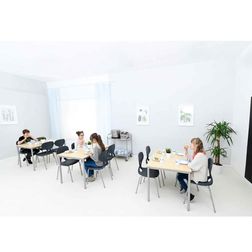 Skolestol plast Colores ben