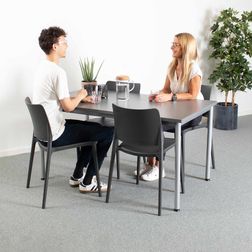 Oporto Base 80x140 bord med 4 Salina stole