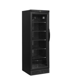 Display køleskab Tefcold CEV425 med venstrehængt dør, sort