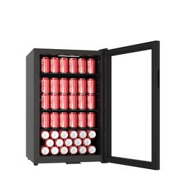 Display køleskab INLUX INBG-122, sort