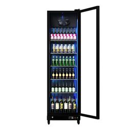 Display køleskab INLUX INSC-380FC, sort