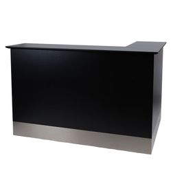 Receptionsskranke L-formet 180x120 cm