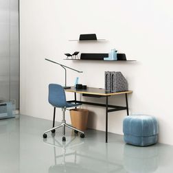 Puf Normann Circus lille i velour