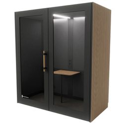 Dobbeltboks PhoneAlone, egetræslameller