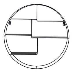 Væghylde Vito Ø47 cm, sort