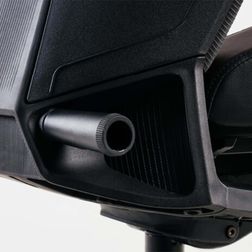 Gamerstol ErgoCool sort/grå