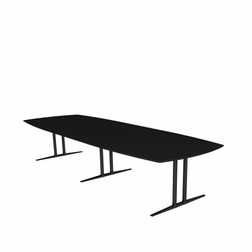 Konferencebord Executive, sort/sort